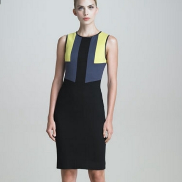 Color block dress - Picture 1 of 8